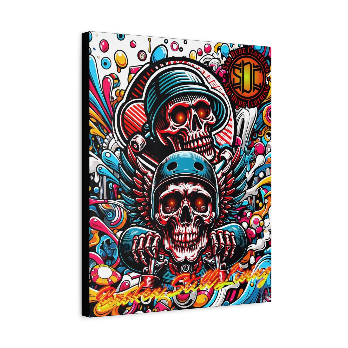 Asphalt Assassins Matte Canvas