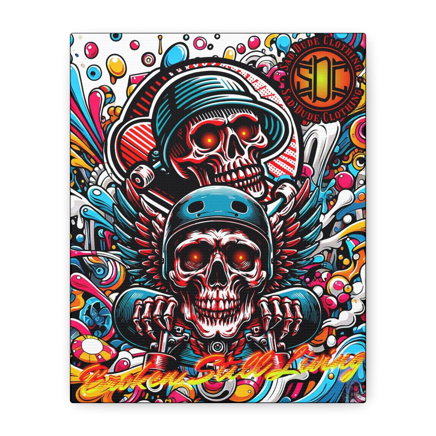 Asphalt Assassins Matte Canvas
