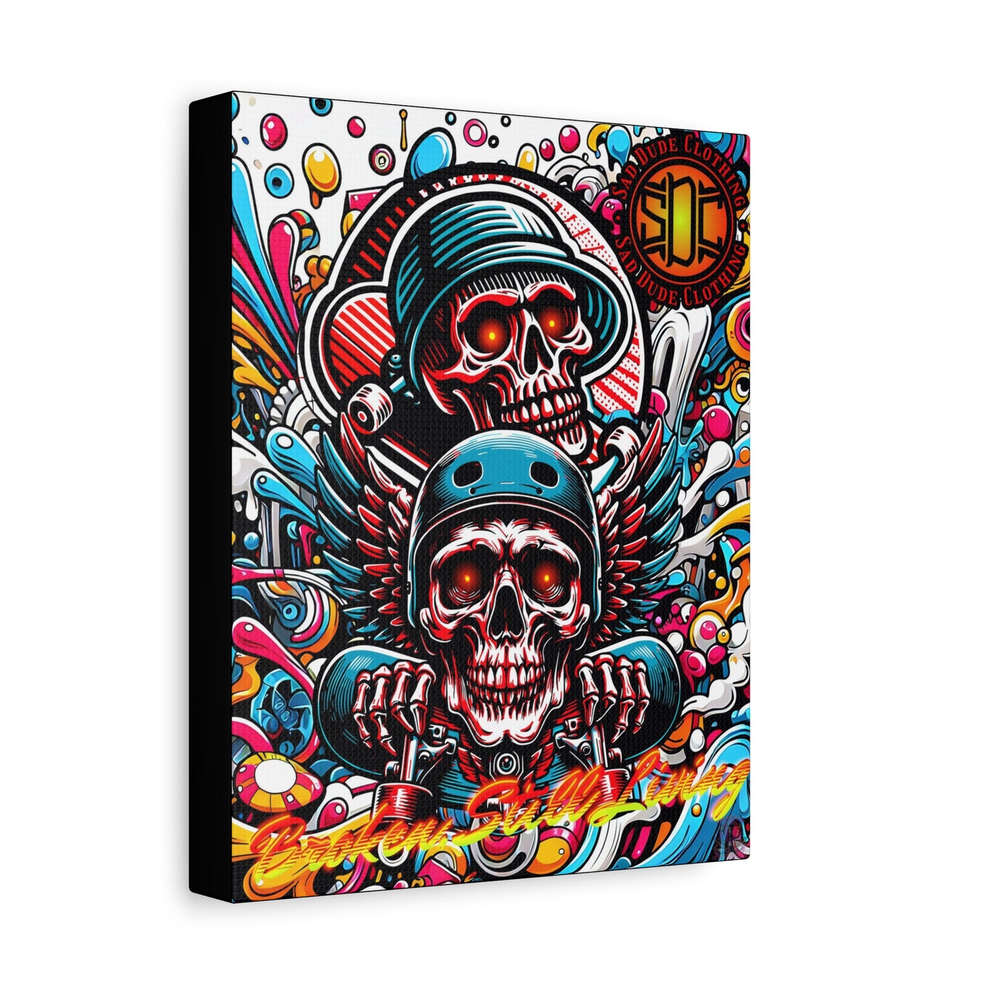 Asphalt Assassins Matte Canvas
