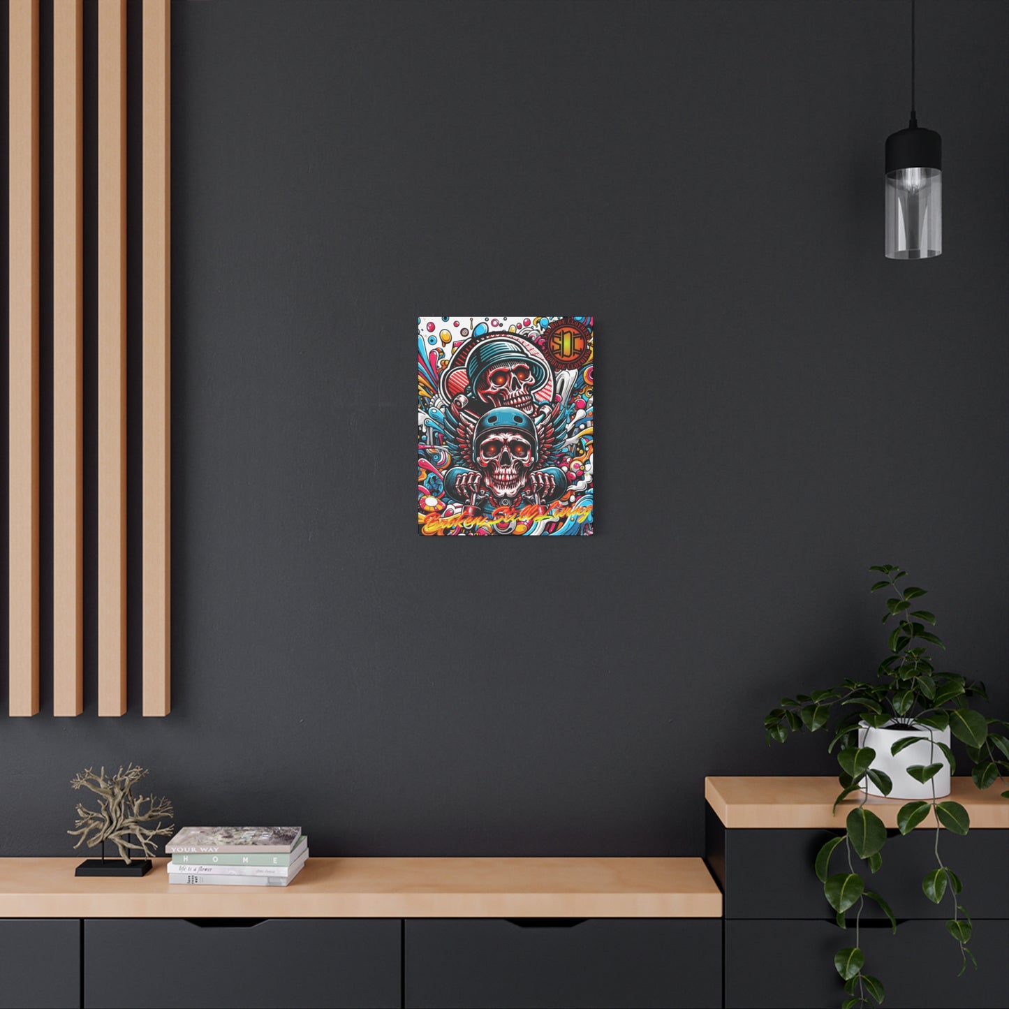 Asphalt Assassins Matte Canvas