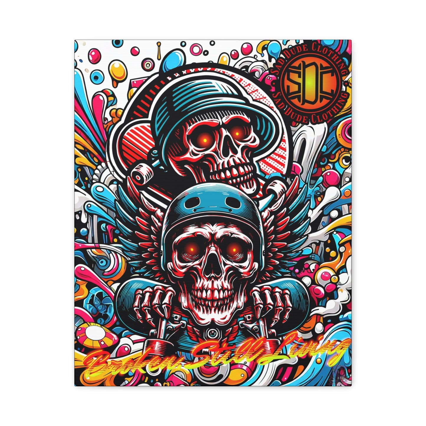 Asphalt Assassins Matte Canvas