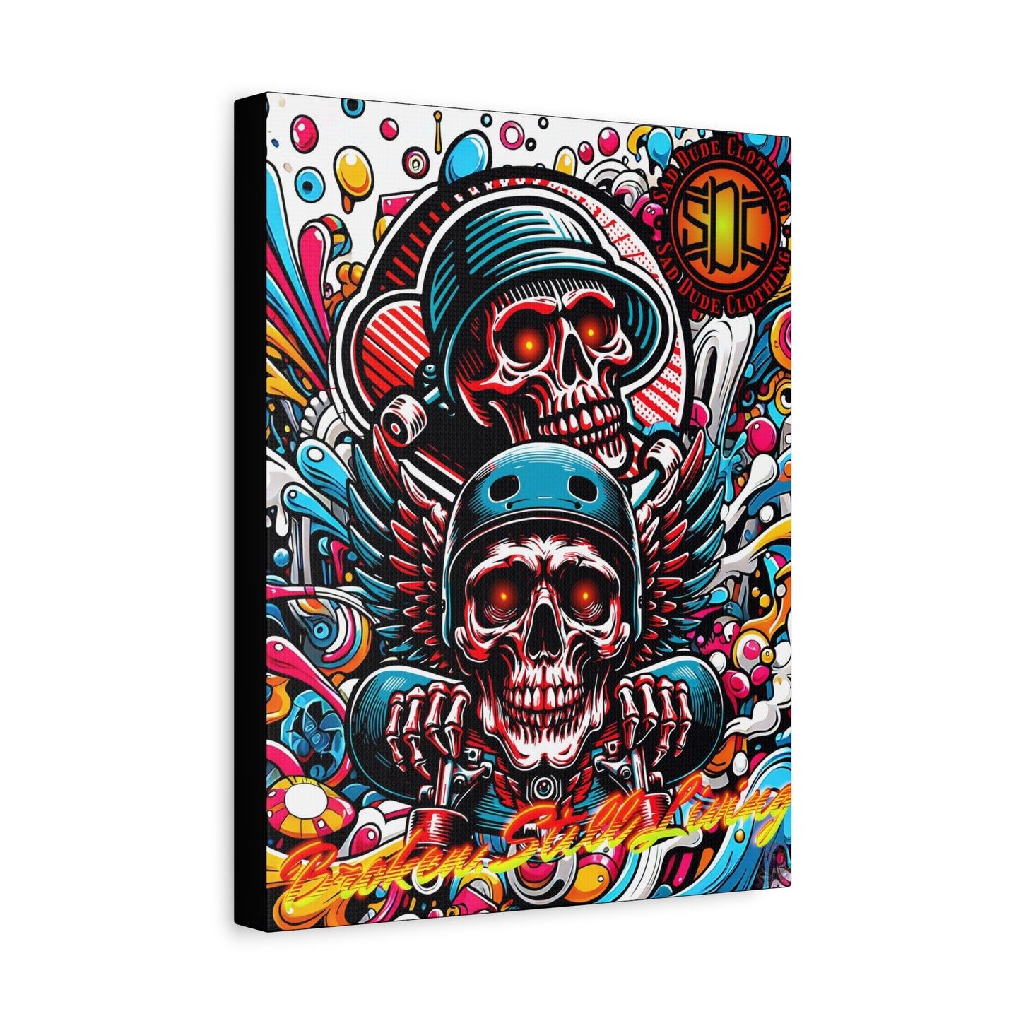 Asphalt Assassins Matte Canvas