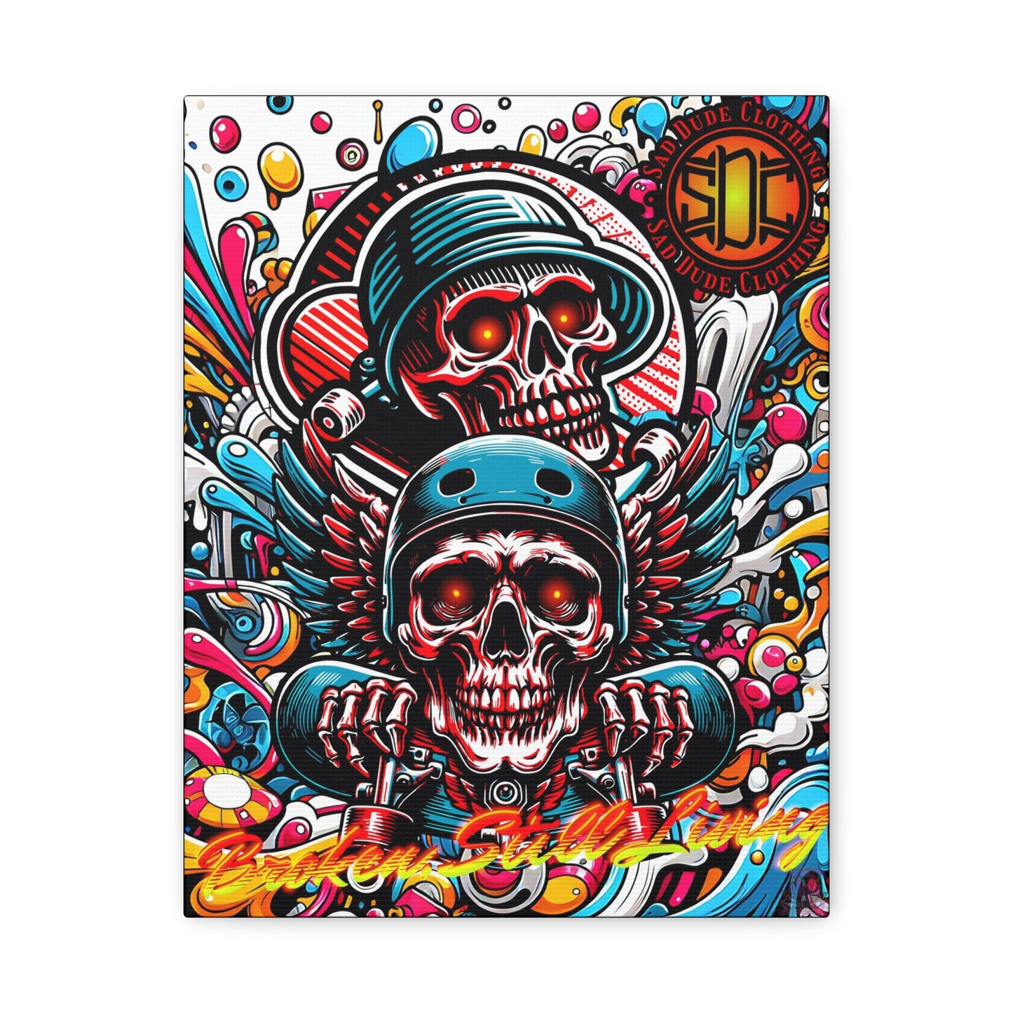 Asphalt Assassins Matte Canvas